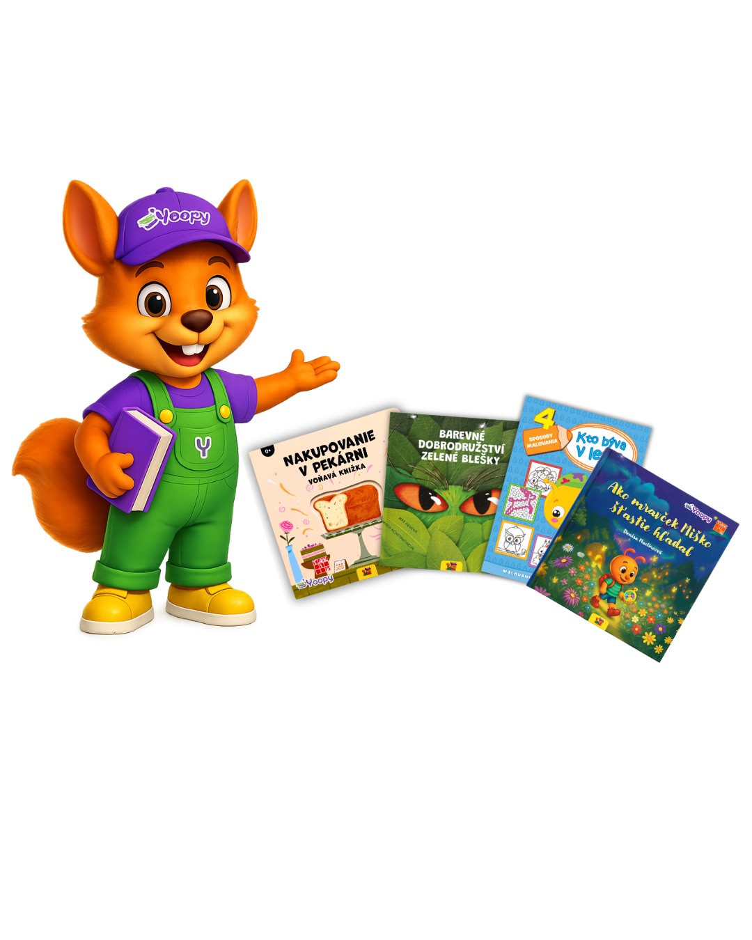 Yoopy maskot – sprievodca učením